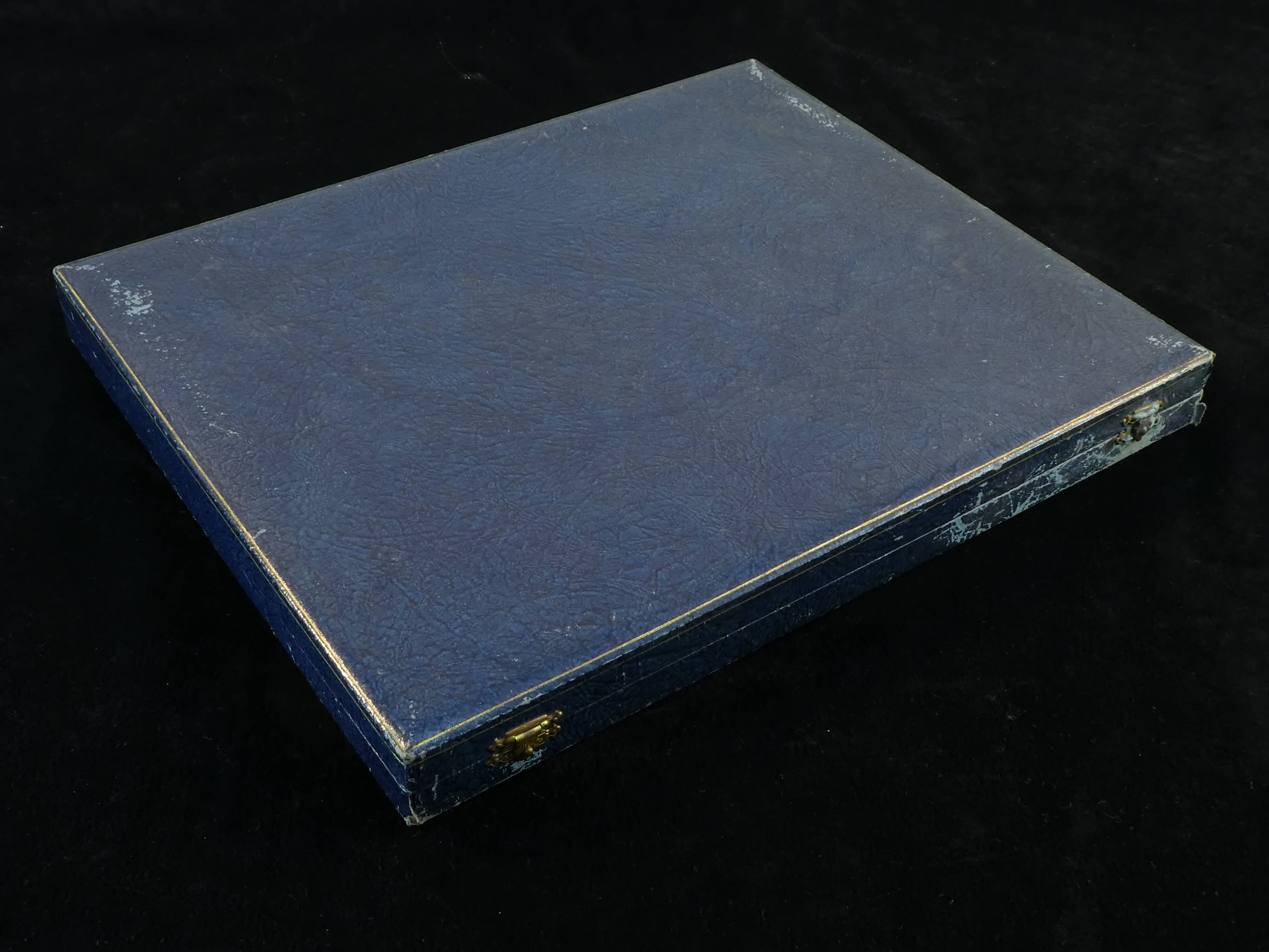 Silver metal cake menagere