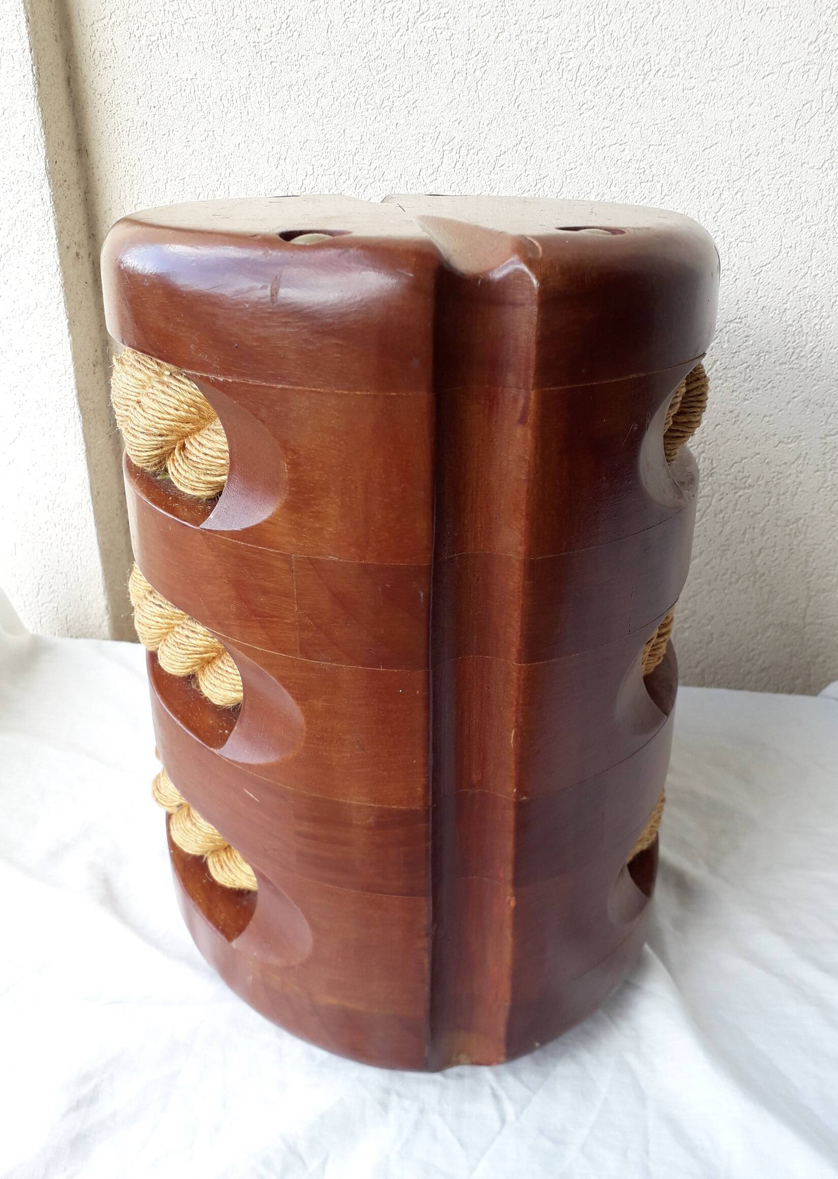 Wooden stool