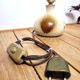Pied de lampe vintage en céramique