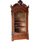 Vitrine en acajou