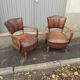 Pair of club chairs