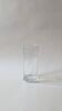 Vase en verre octogonal