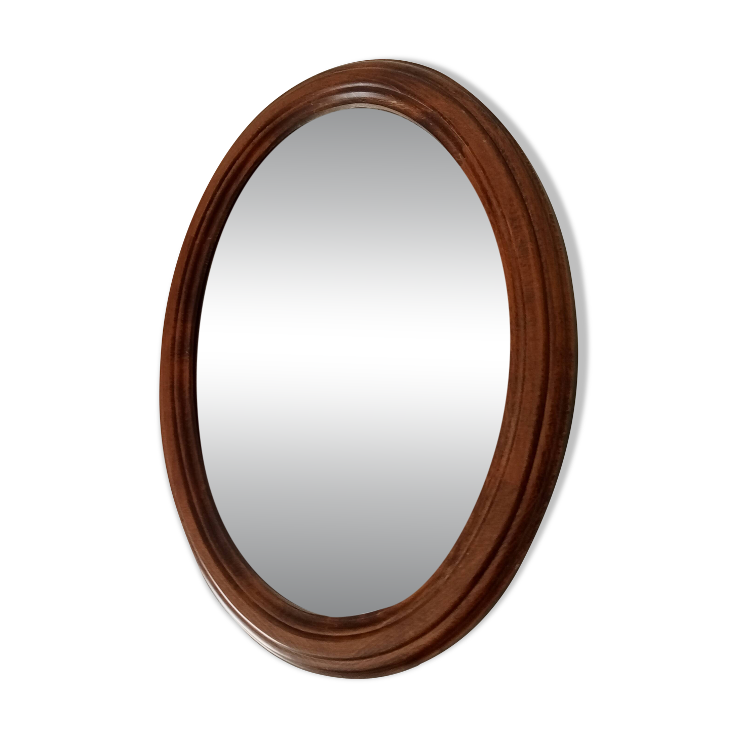 Vintage solid wood mirror