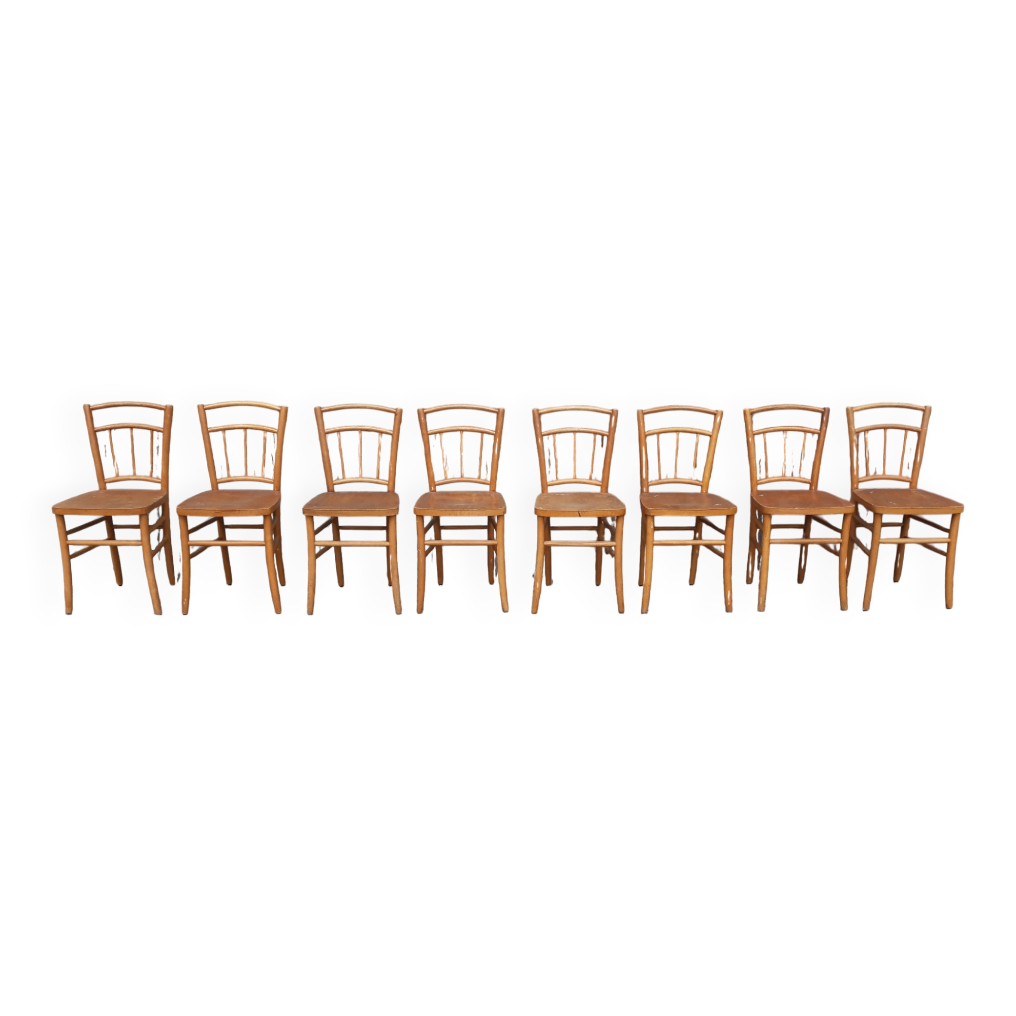 Chaises bistrot (Lot de 8 chaises)