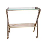 Rare 50’s serving bar cart edited by RAMA Torino, Italy, 1950s