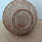 Terracotta amphora vase