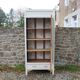 Armoire vitrée parisienne vaisselier vintage