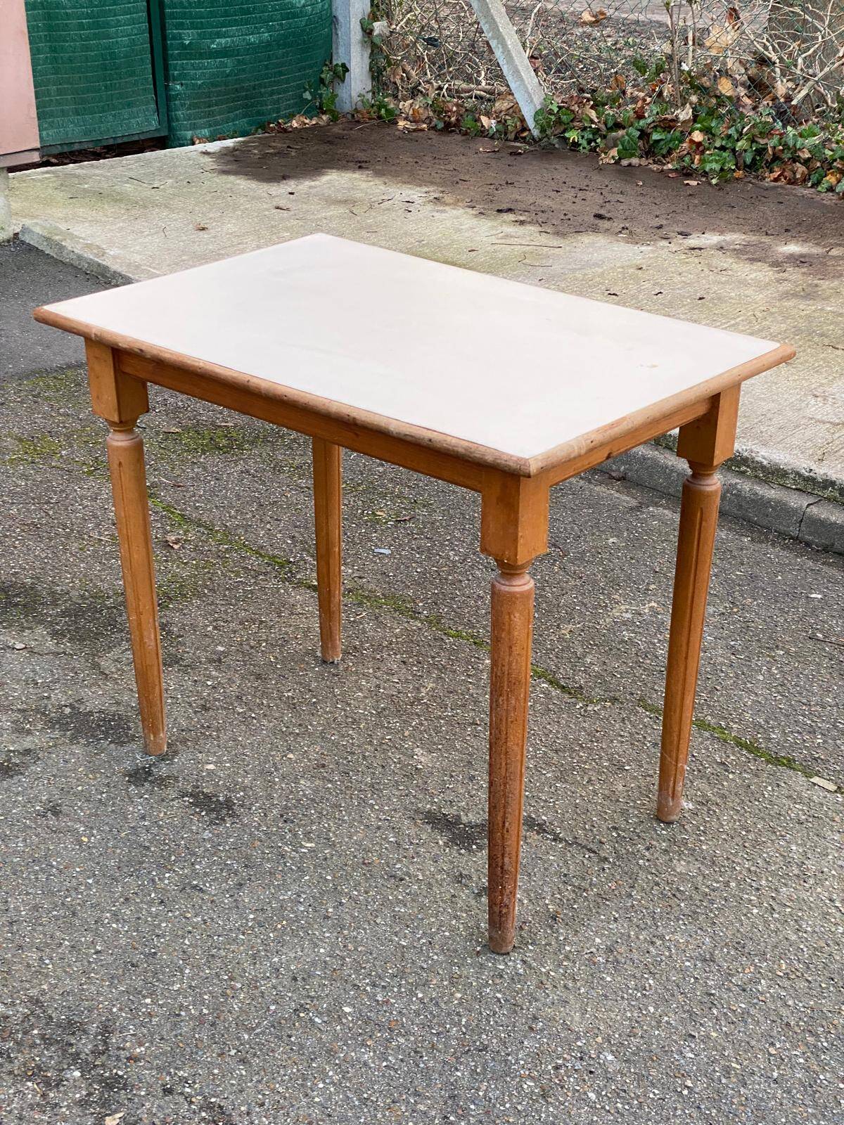 Louis XVI wooden kitchen table 90x60cm