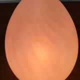 Pink Murano glass egg lamp, 70s