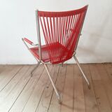 Vintage scoubidou armchair