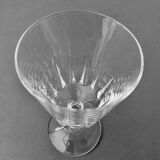 Set de 12 verres à vin cristal taillé