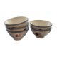 5 bowls Digoin & Sarreguemines series Mary Lou