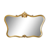 Louis XV style mirror in vintage gilded wood 70