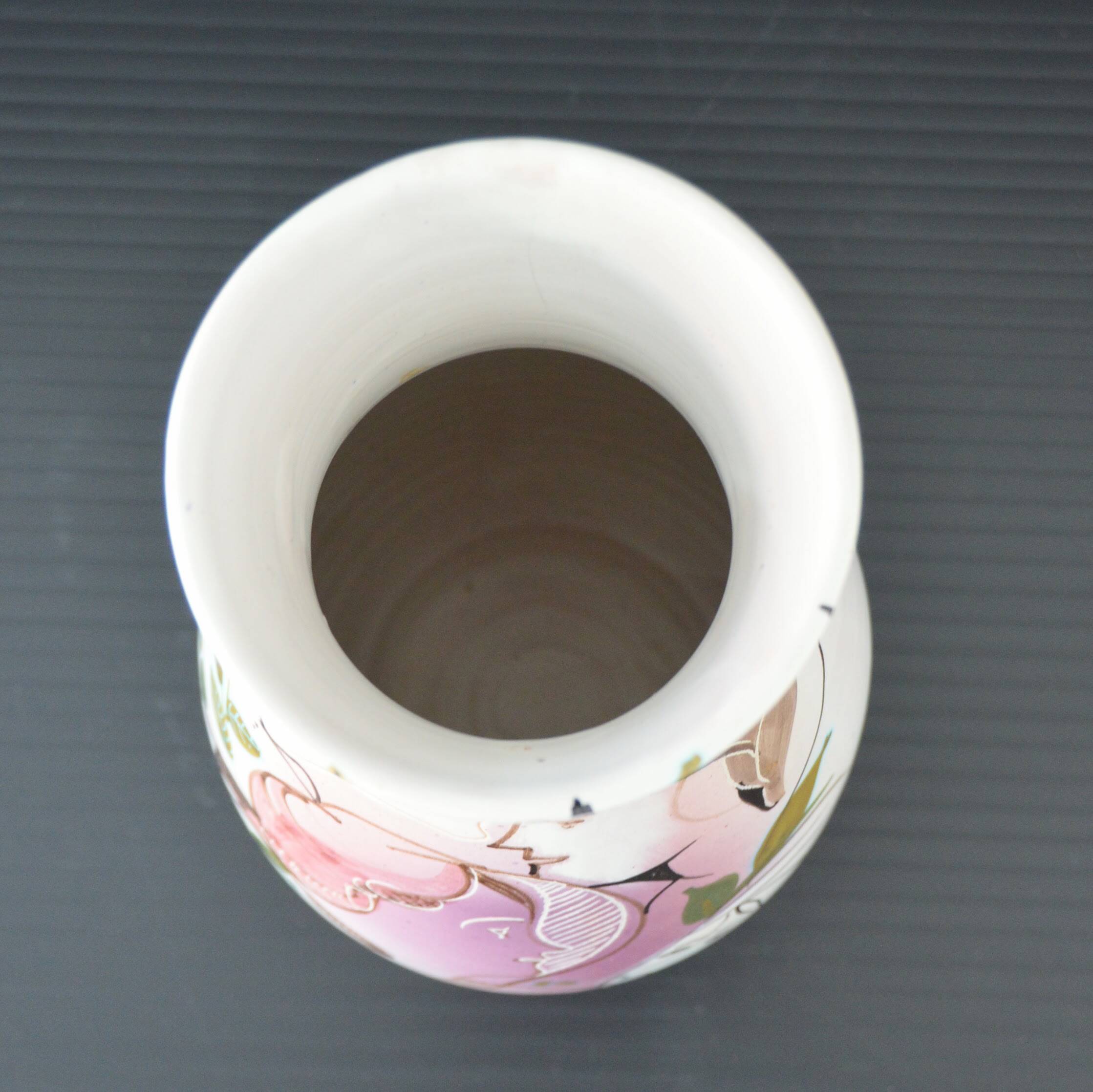 Ceramic vase by Cianciolo Noma, signed 1960