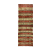 Tapis kilim artisanal anatolien 437 cm x 187 cm