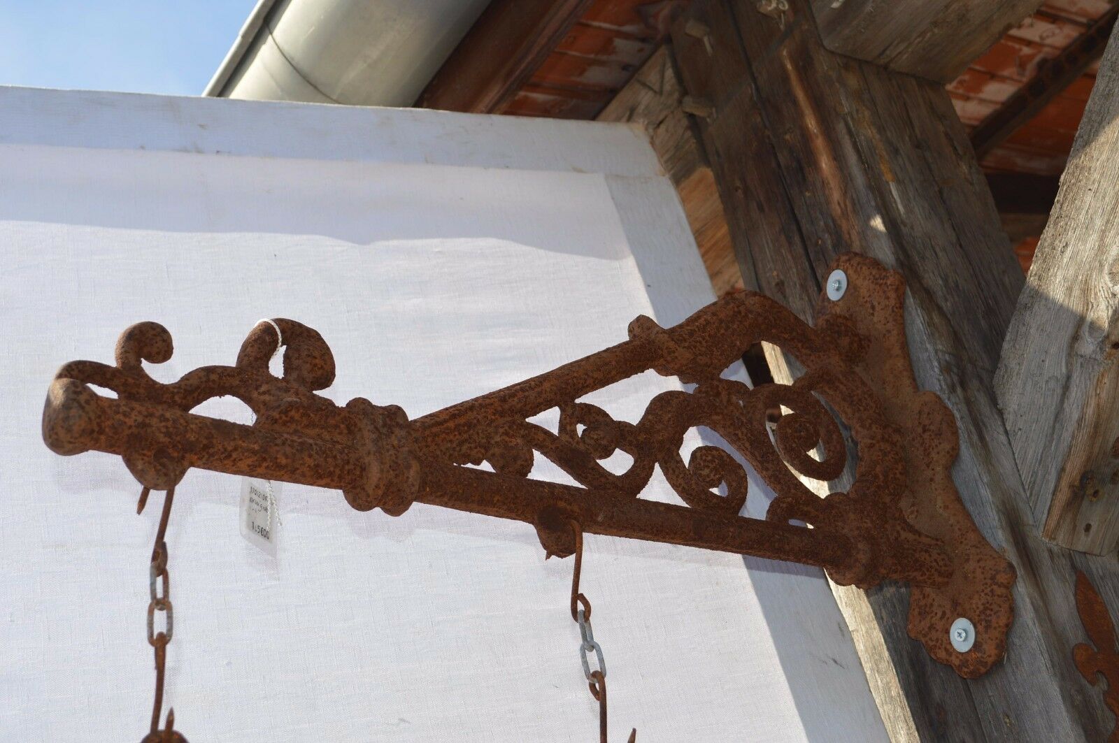 Cast iron trade sign