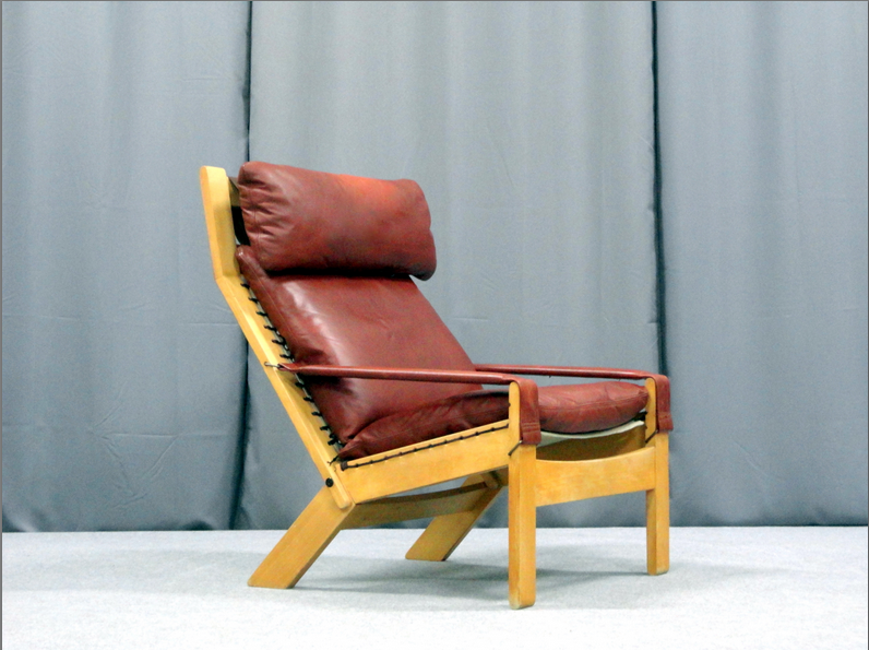 Leather armchair 1960