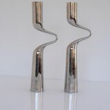 Sculptural Candleholders, 'Tango/Double' Modern Danish design by Mikaela Dörfel