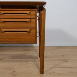 Mid-Century Teak Desk by I.B Kofod-Larsen for Seffle Möbelfabrik, Sweden, 1950s