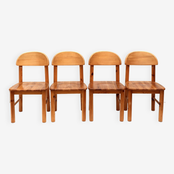 Set of 4 Rainer Daumiller chairs from the 1970s