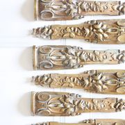Antique French hardware, bronze ornaments