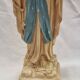 Virgin Mary in solid plaster