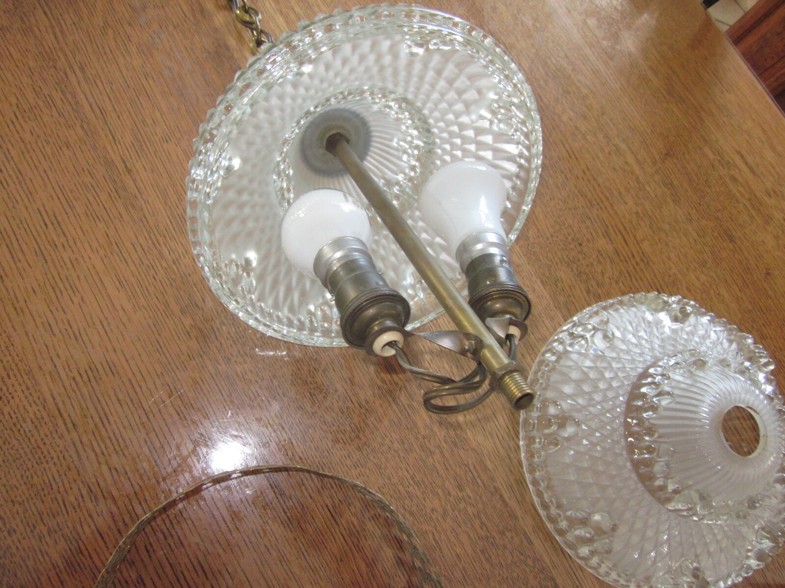 Art deco hanging lamp