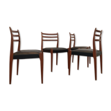 4 vintage Moller 78 chairs