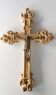 Antique 18th-century gilded wooden cross