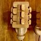 Pair of scandinavian design wall lights 1960.