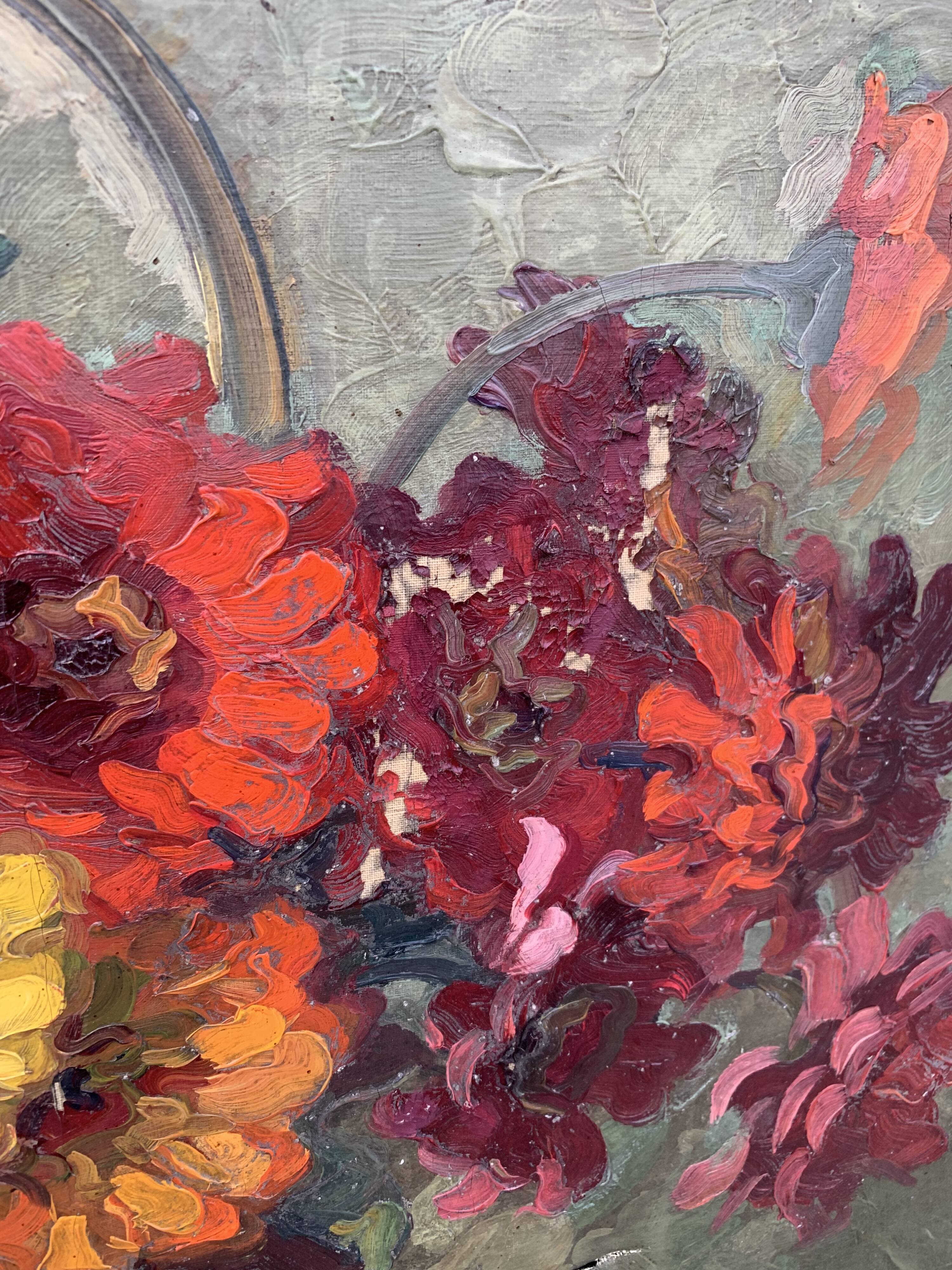 Oil on canvas Adeline Hugonnard