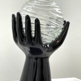 Vintage ceramic hand lamp