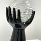 Vintage ceramic hand lamp