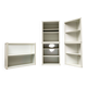 Postmodern profile systems Cabinets and shelves by Elmar Flötotto for Flötotto, Germany, 1980s, set of 5