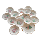 Service to dessert villeroy and boch "Promenade à Paris"