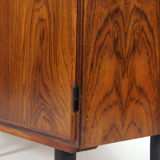 Meuble hi-fi retro vintage danois en palissandre