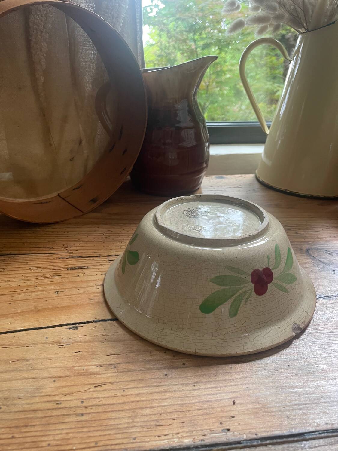 Ancien plat terre de fer Choisy