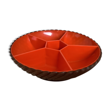 Orange and brown Emsa server