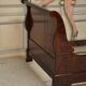Louis Philippe period mahogany sleigh bed