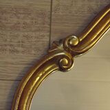Vintage Ornate Gold Resin Wall-Mounted Mirror & Matching Console Table 5055
