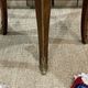 Louis XV style bedside table in rosewood and oak from the 70s with marble top