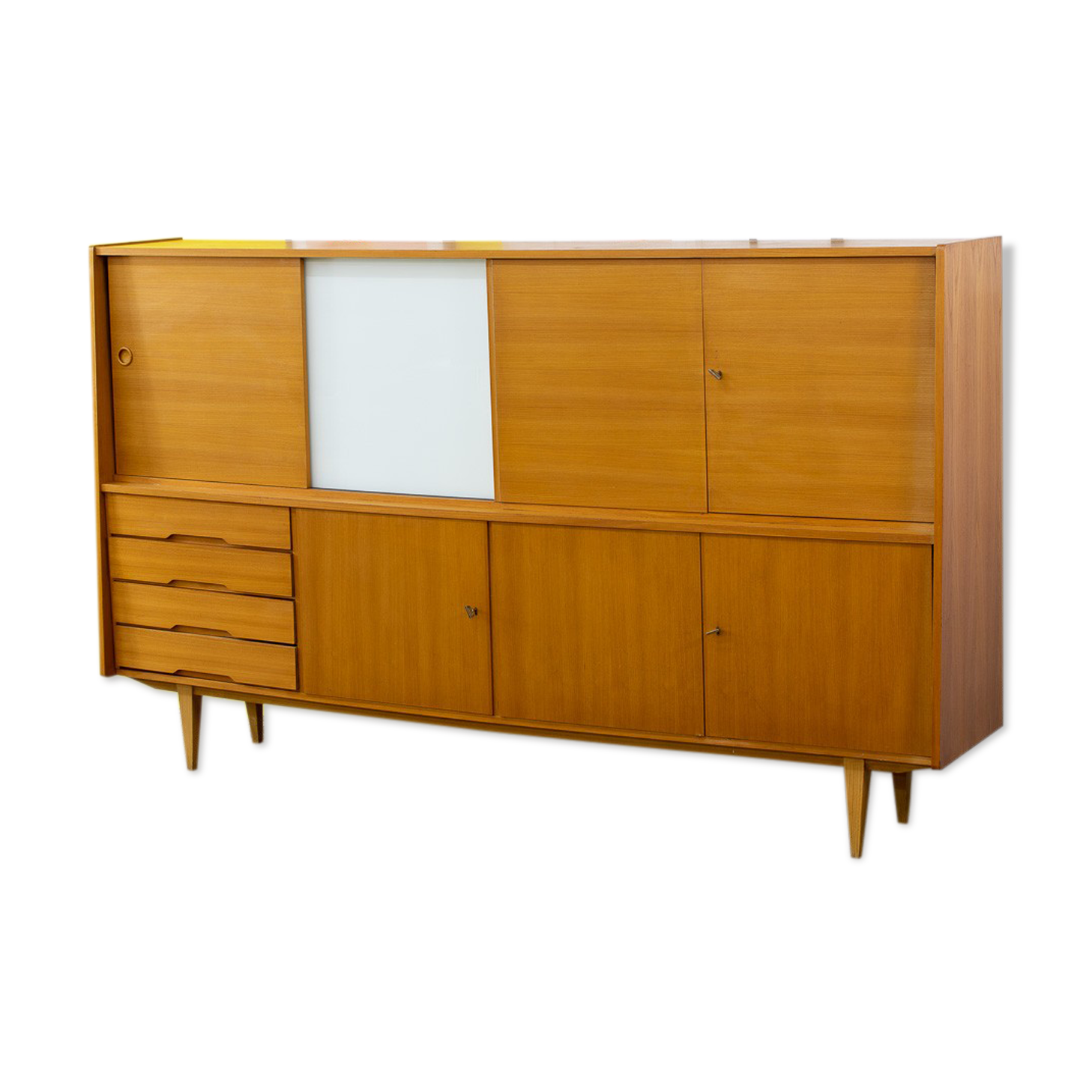 Vintage Scandinavian Enfilade – 235 cm