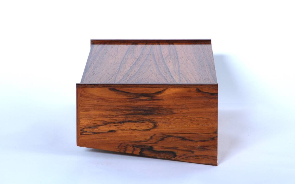 Vintage rosewood floating bedside tables. Set of two. 1960s