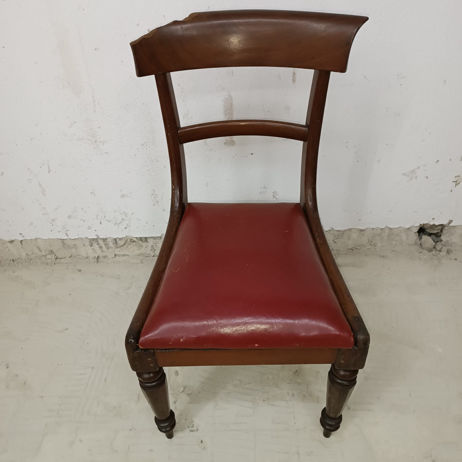 Set of 6 victorian antique dining chairs