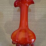 60s red/orange vase