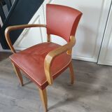 Vintage wooden armchair