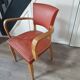 Fauteuil vintage bois