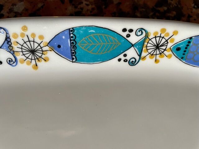 Trio d'assiettes Turi-Design vintage 1970