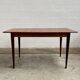 Table scandinave en teck avec rallonge