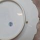 Set of 2 antique plates with Japanese-style hand-painted decoration – relief & gilding